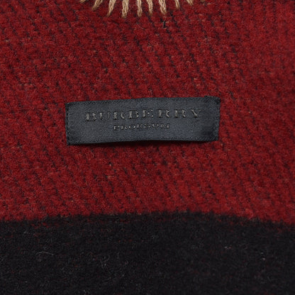 Burberry Cashmere Wool Mega Check Cape Scarf Scarf 5 of 5