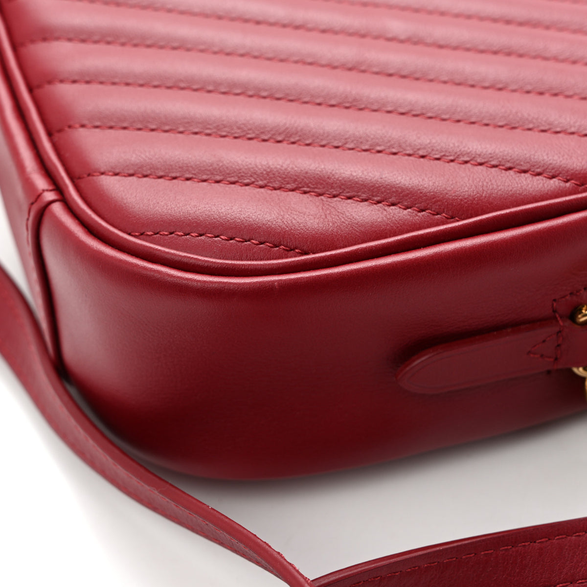Calfskin New Wave Camera Bag Red