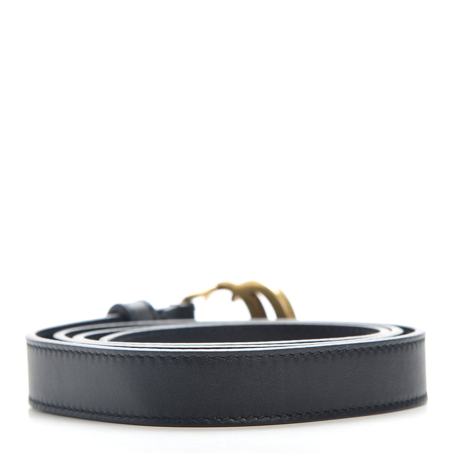 Calfskin Double G 20mm Belt 85 34 Black