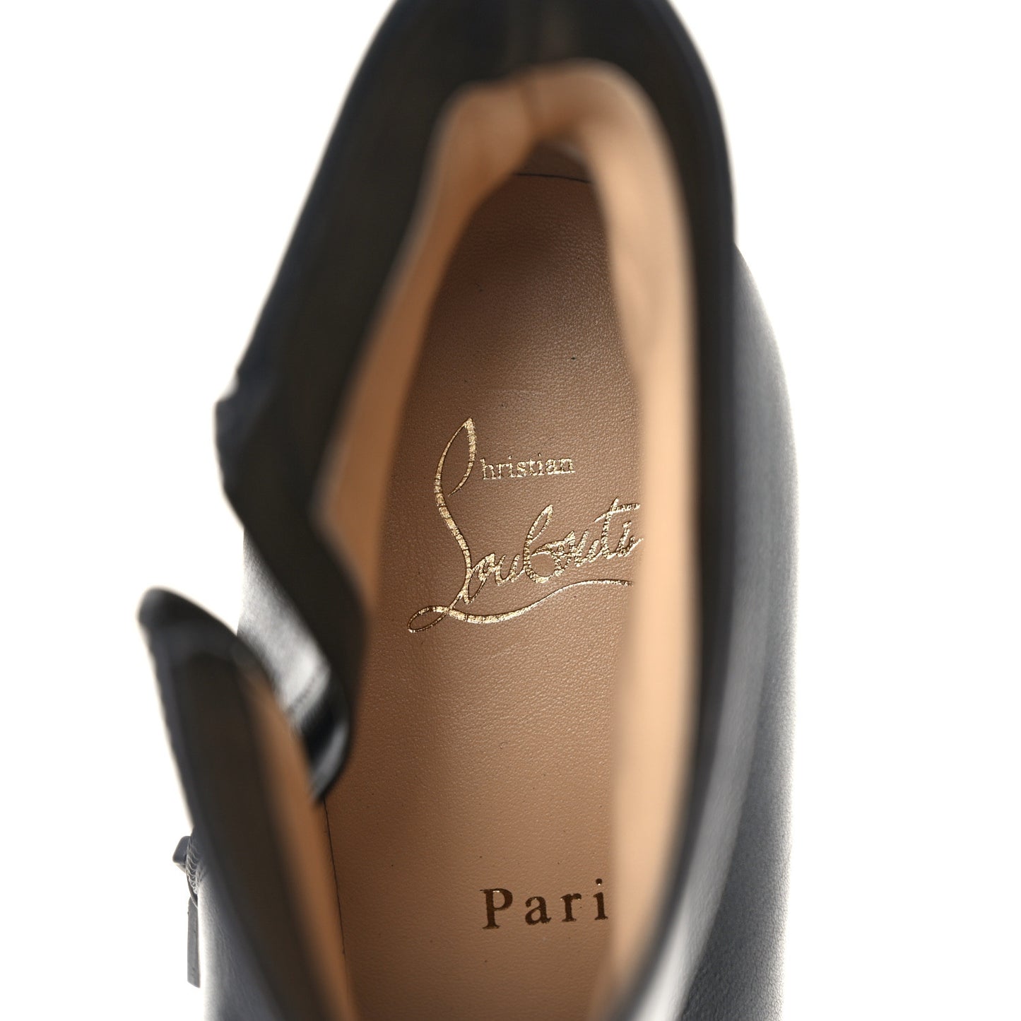 Calfskin Turela 55 Ankle Boots 38 Black