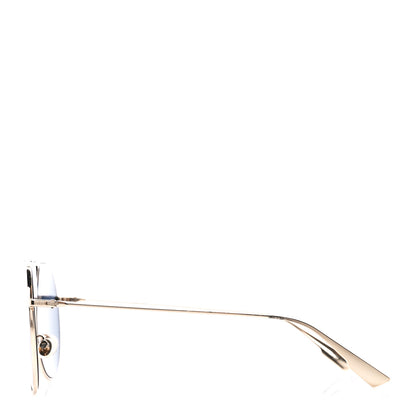 Christian Dior Metal Stellaire 3 Sunglasses Gold Blue 3 of 8