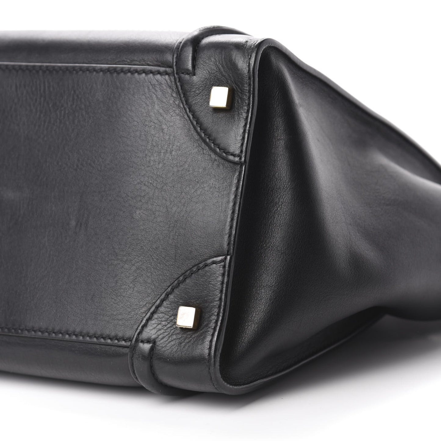 Smooth Calfskin Mini Luggage Black