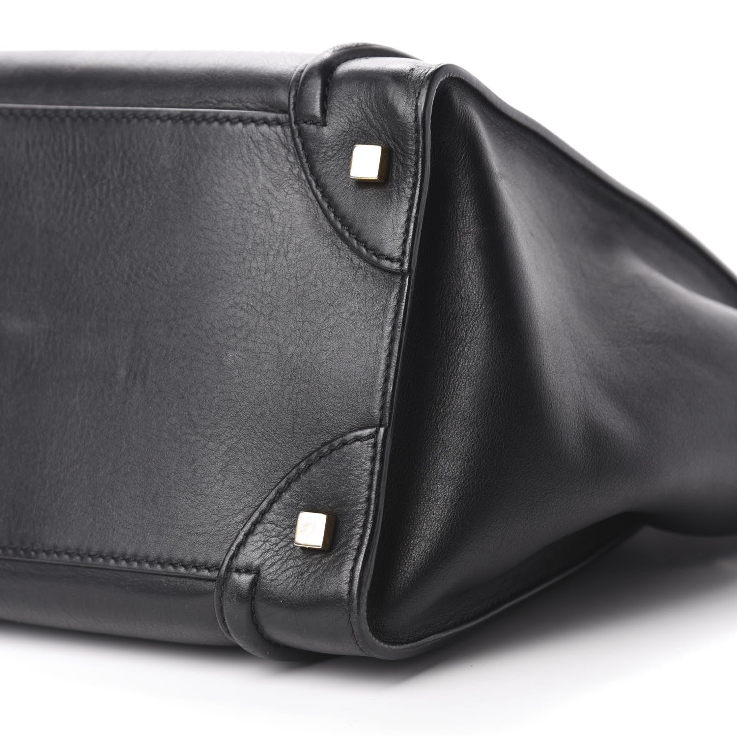 Celine Smooth Calfskin Mini Luggage Black 7 of 9