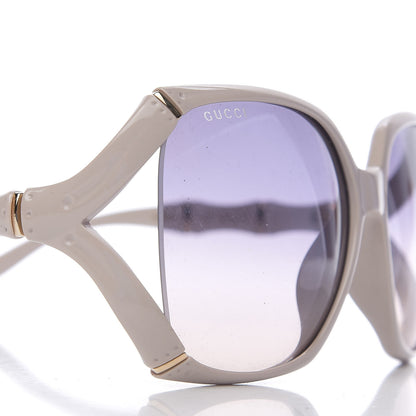 Gucci Bamboo Effect Sunglasses GG0505S White 7 of 7
