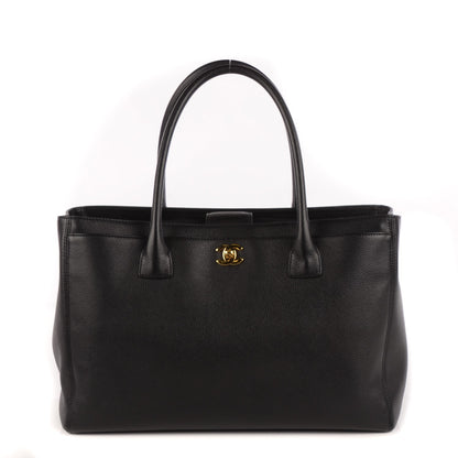 Chanel Calfskin Cerf Executive Shopper Tote Black 1 of 7