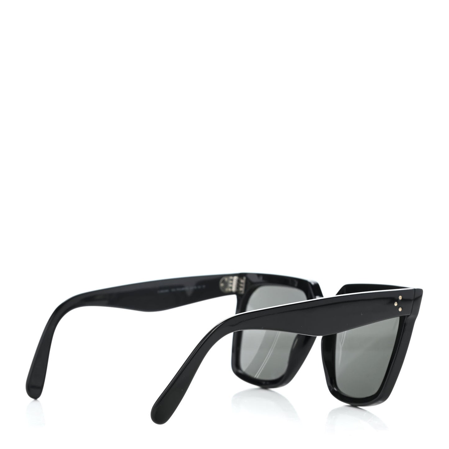 Acetate Polarized Oversized Sunglasses CL4055IN Black