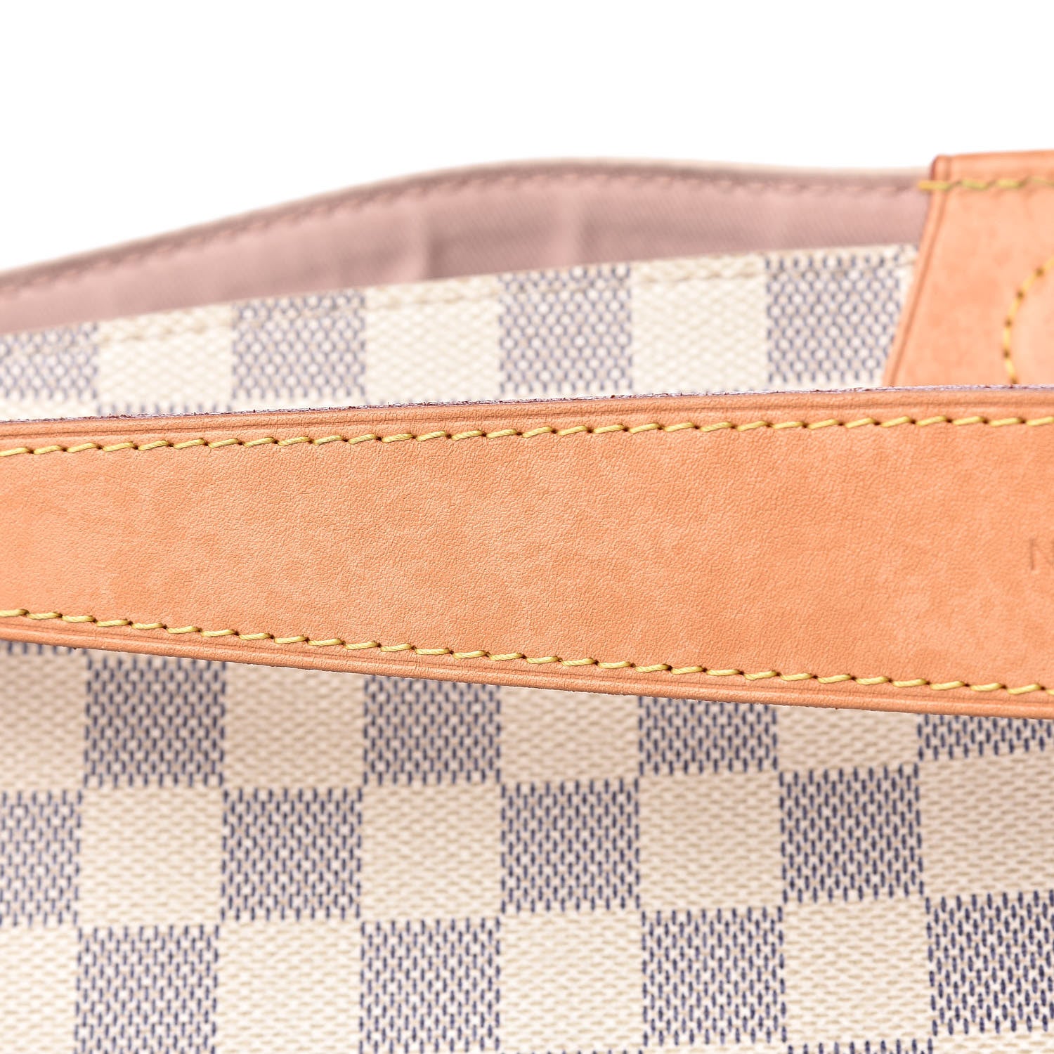 Louis Vuitton Damier Azur Graceful MM Rose Ballerine 14 of 14
