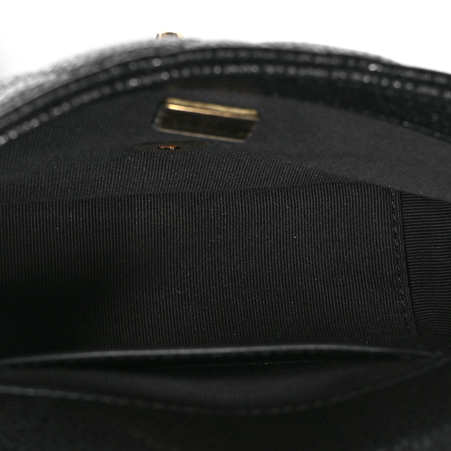 Chanel Grained Lambskin Quilted Mini Flap Black 5 of 11