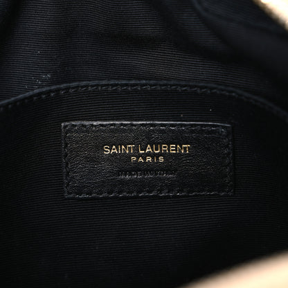 Saint Laurent Calfskin Matelasse Monogram Lou Camera Bag Avorio 6 of 13