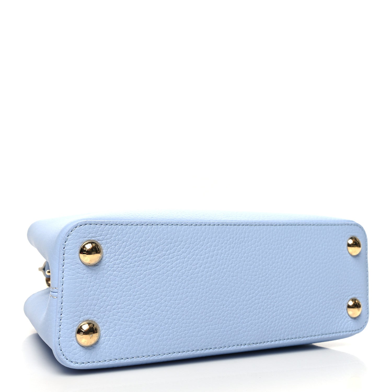 Louis Vuitton Taurillon MiniMe Capucines BB Candy Blue 5 of 12
