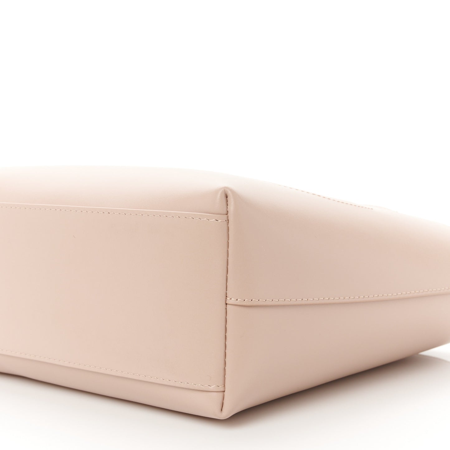 Calfskin Small DG Logo Shopper Tote Cipria