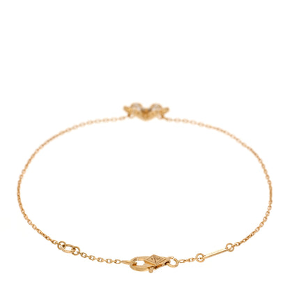 Van Cleef & Arpels 18K Yellow Gold Diamond Mini Frivole Pave Bracelet 2 of 4