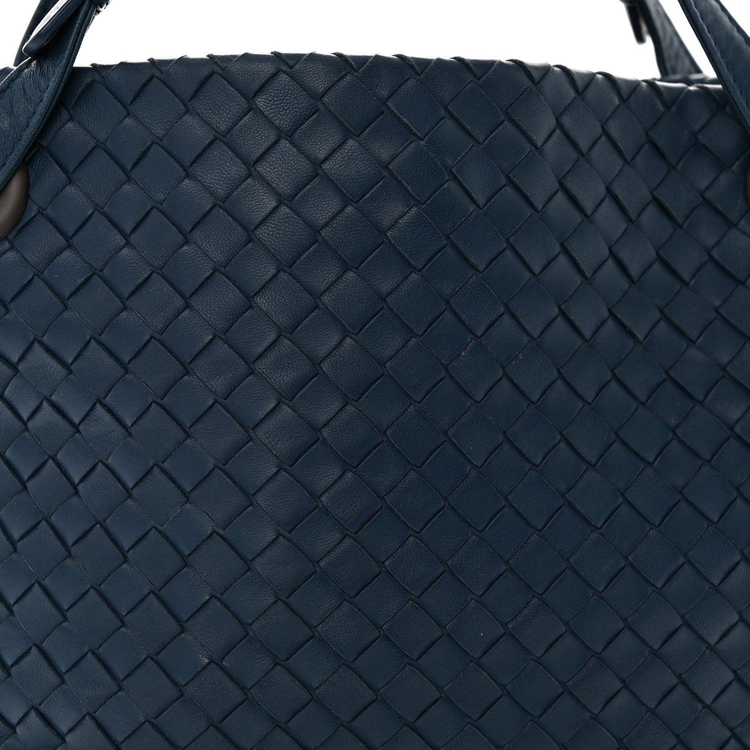 Bottega Veneta Nappa Intrecciato Small Bella Tote Navy 9 of 11