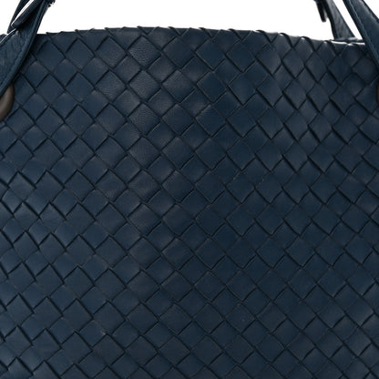 Bottega Veneta Nappa Intrecciato Small Bella Tote Navy 9 of 11