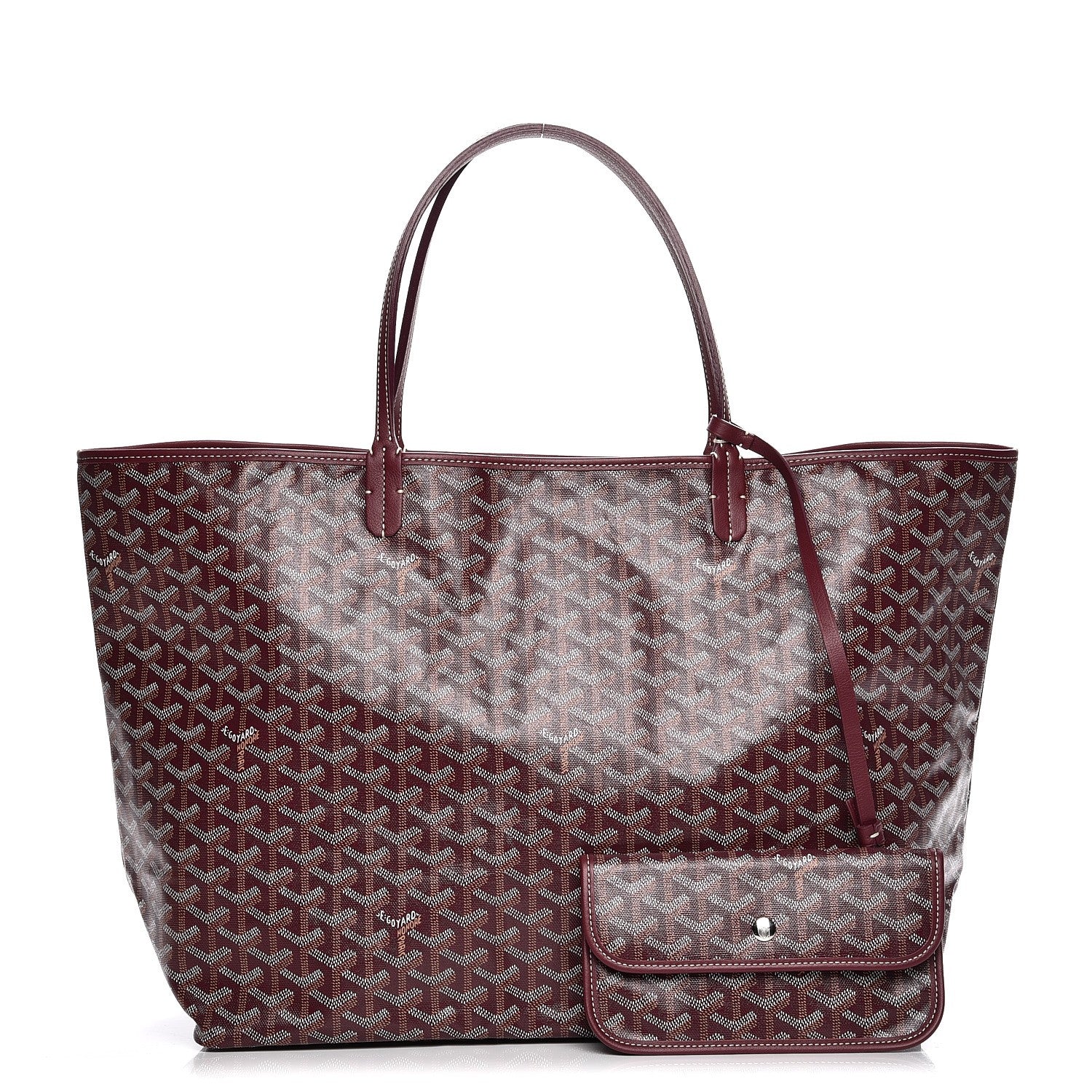 Goyard Goyardine Saint Louis GM Burgundy 1 of 9