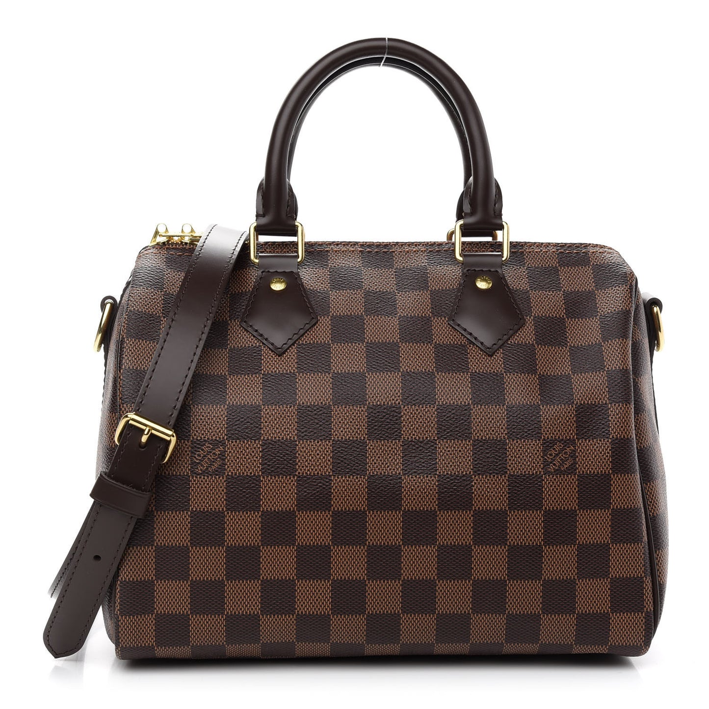 Damier Ebene Speedy Bandouliere 25