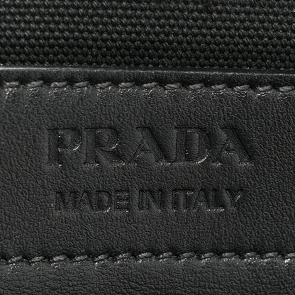Prada Canapa Grace Lux Small Ouverture Top Handle Bag Papaya Black 6 of 18