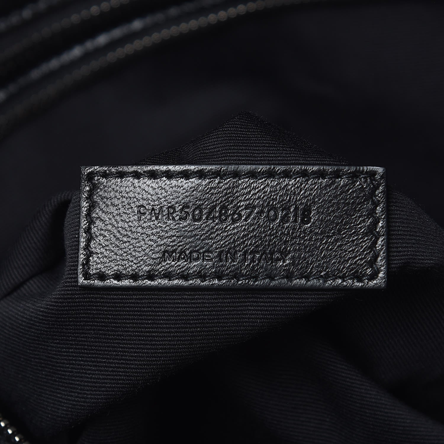 Saint Laurent Crinkled Calfskin Matelasse Monogram Large Niki Shopping Tote Bag Black 6 of 10
