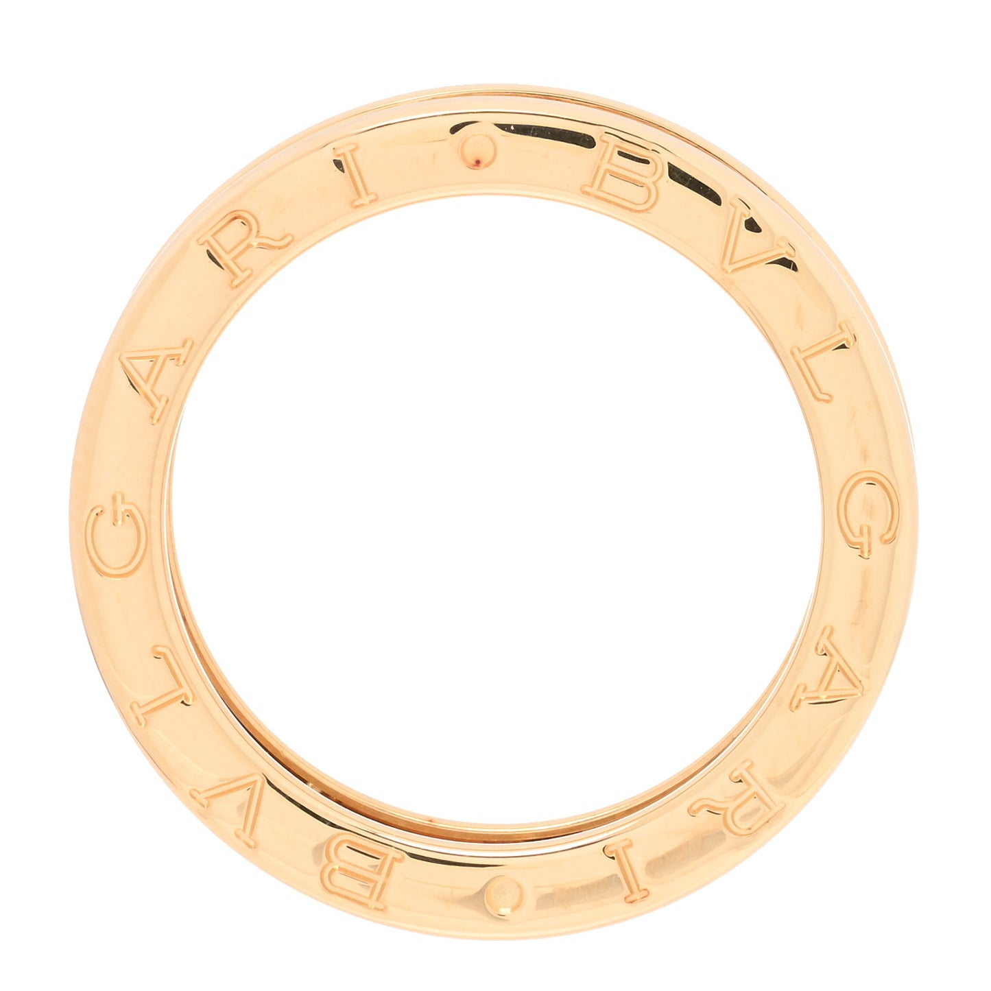 18K Yellow Gold B.Zero1 One-Band Ring 58 8.5