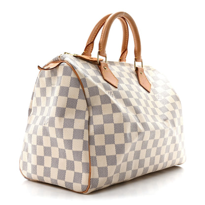 Louis Vuitton Damier Azur Speedy 30 3 of 9