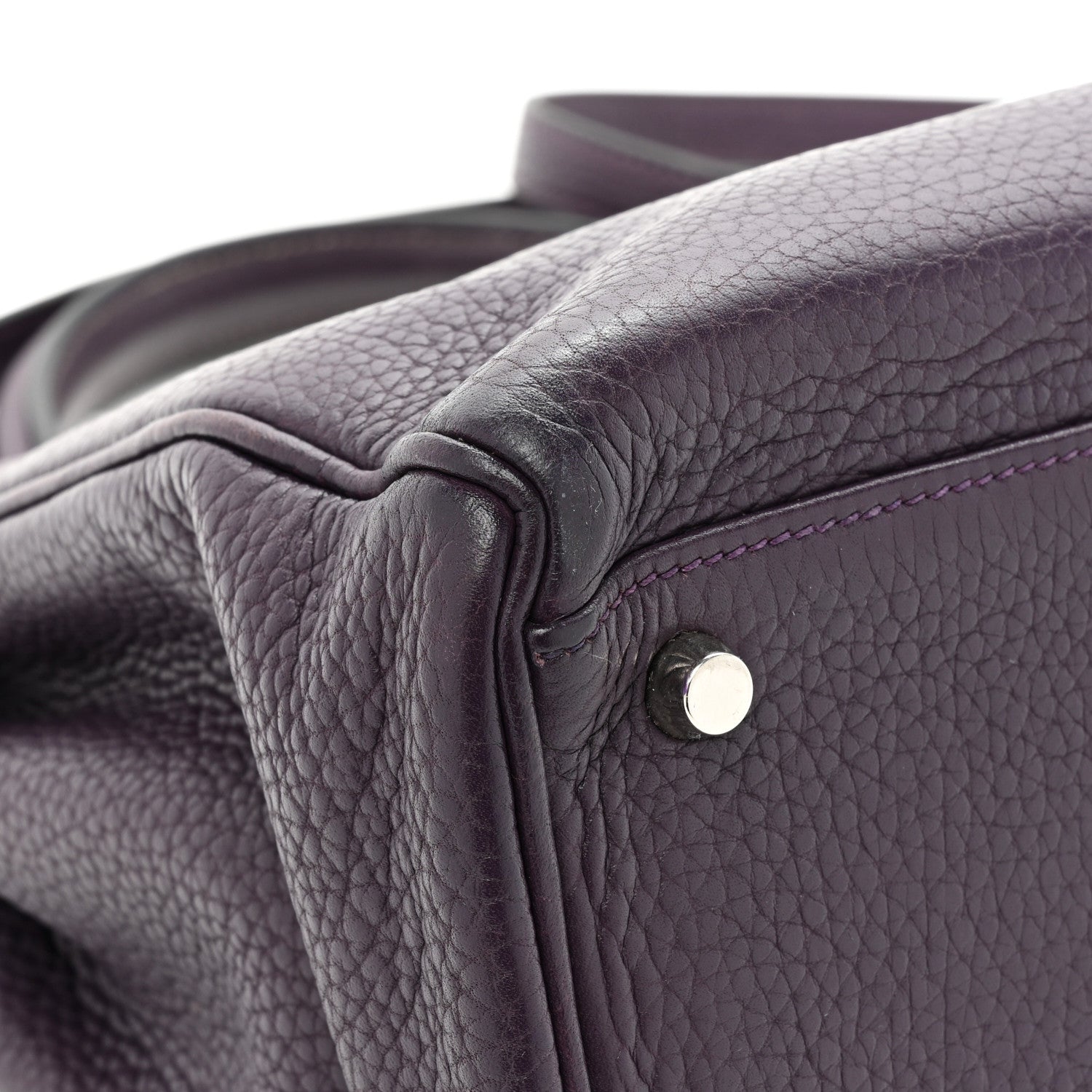 Hermes Taurillon Clemence Kelly Retourne 35 Raisin 13 of 18