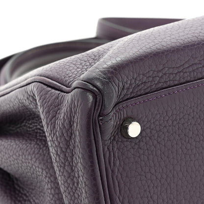 Hermes Taurillon Clemence Kelly Retourne 35 Raisin 13 of 18