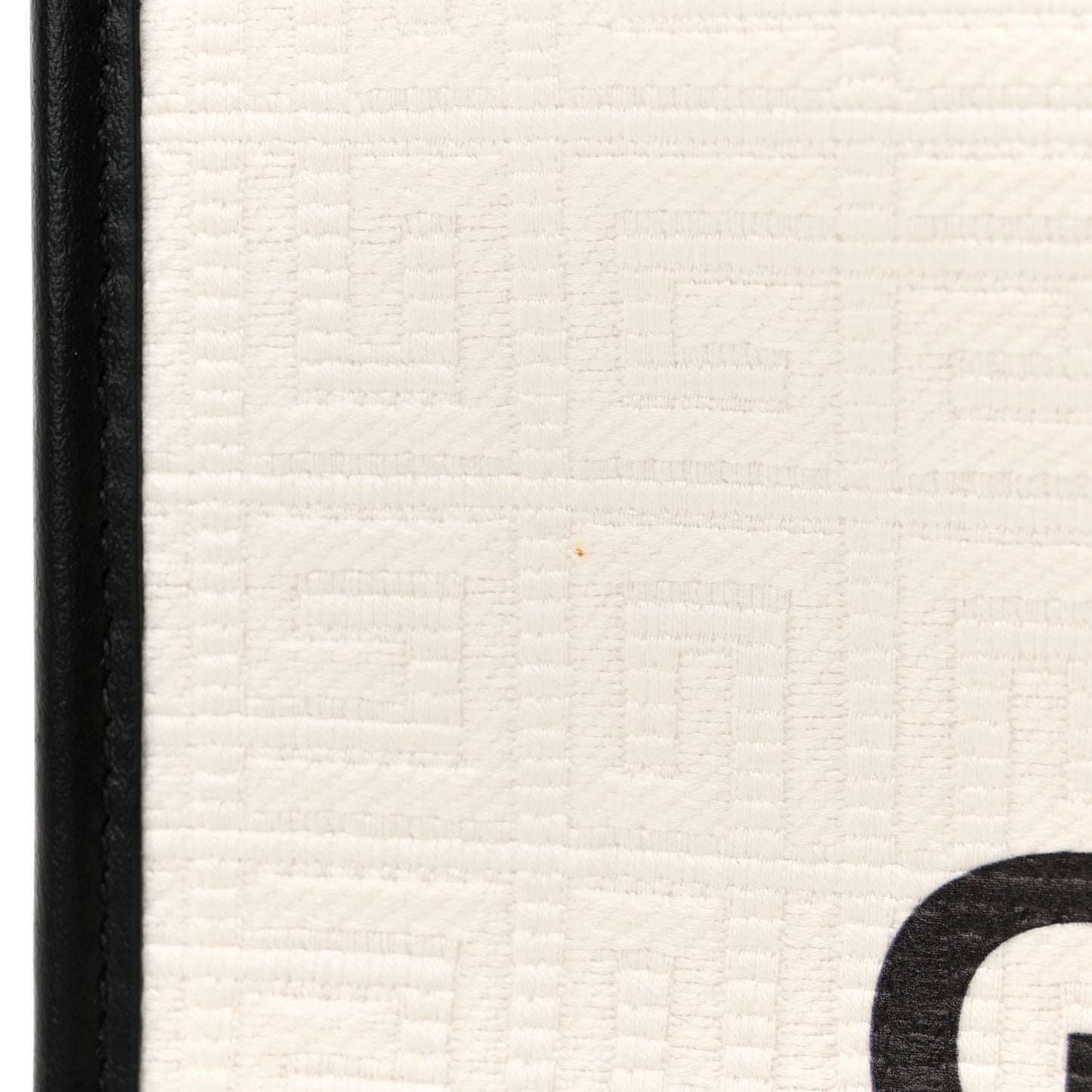 Canvas Logo 4G Embossed Medium Tote Beige Black