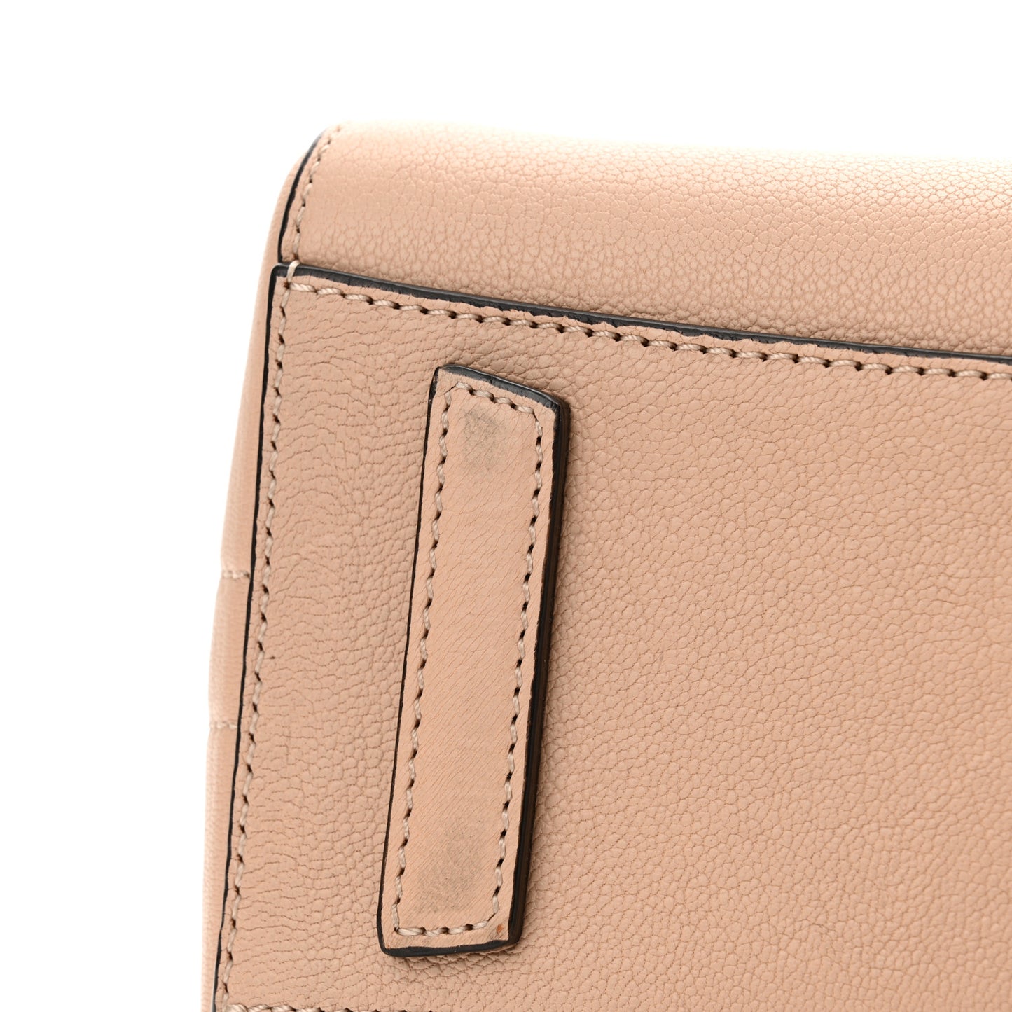 Sugar Goatskin Mini Antigona Powder