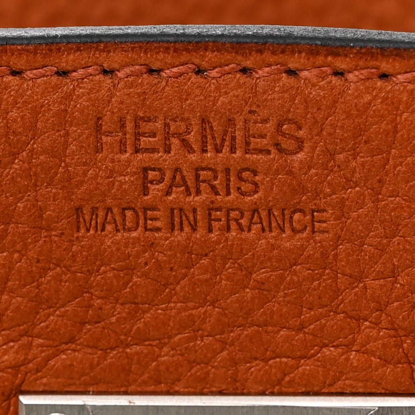 Taurillon Saddle HAC Birkin 40 Cuivre