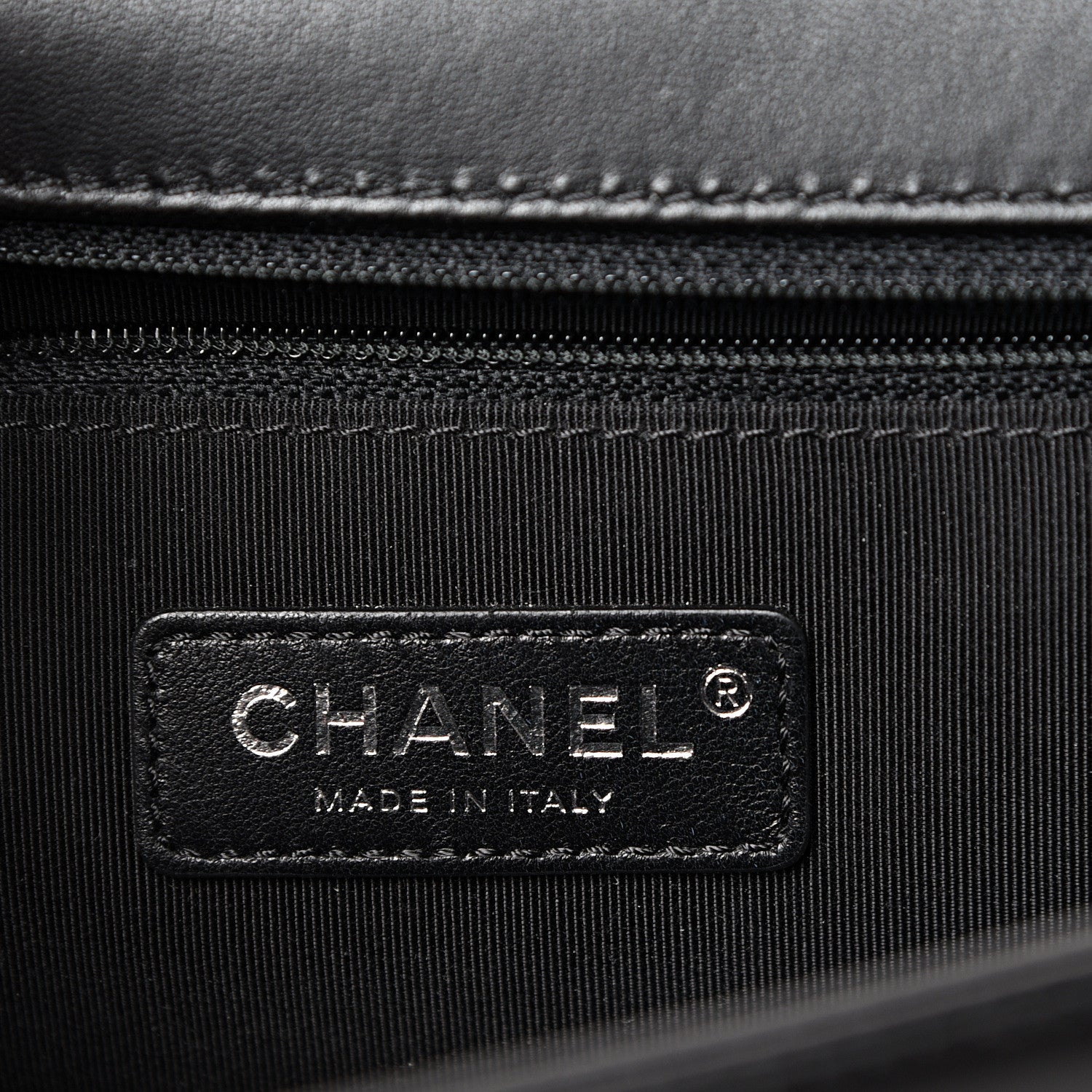 Chanel Lambskin Quilted New Medium Boy Flap Black 5 of 13