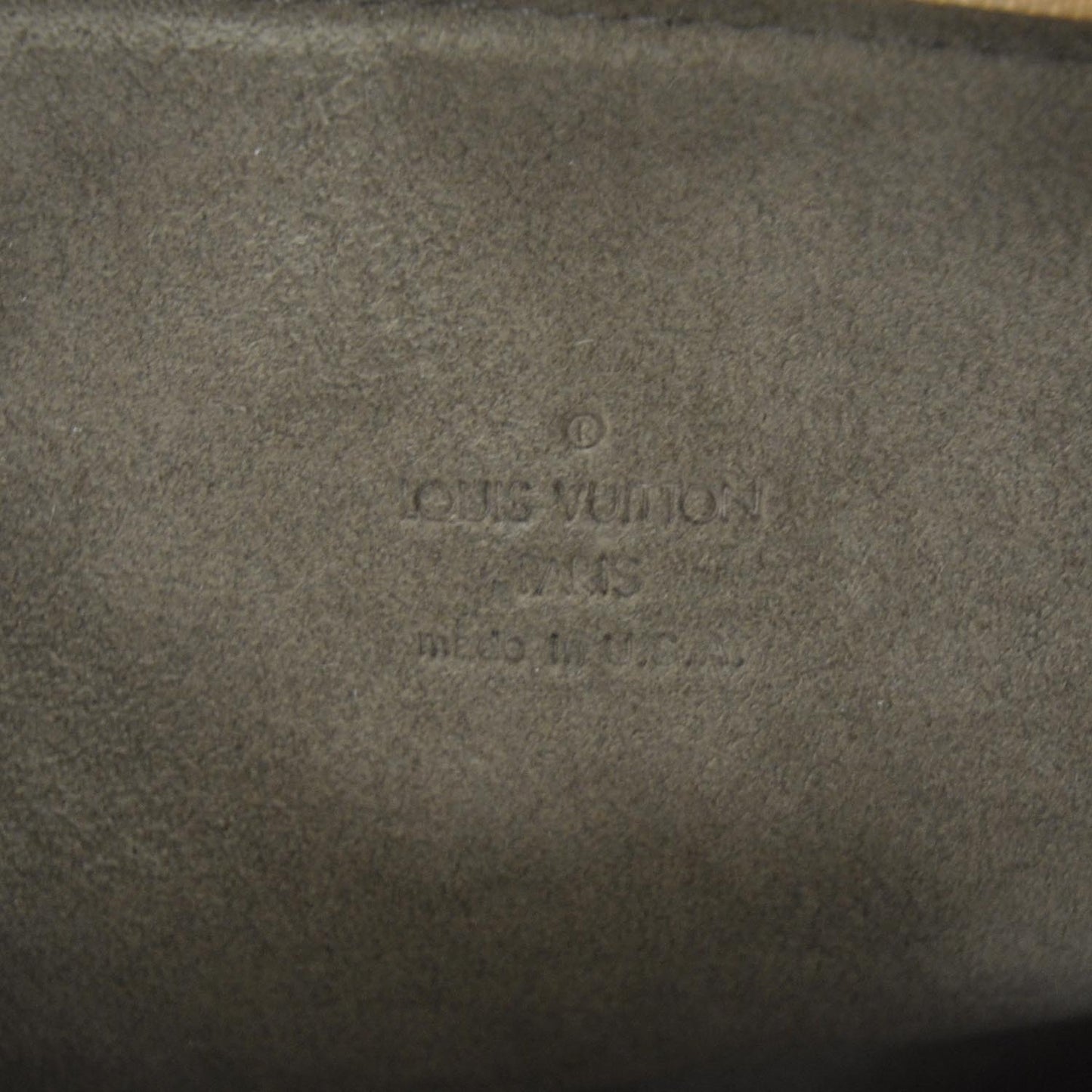Monogram Multicolor Pochette Accessories Black