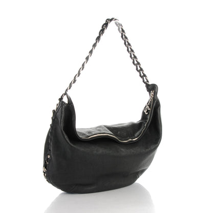 Chanel Calfskin Modern Chain Hobo Black 3 of 7