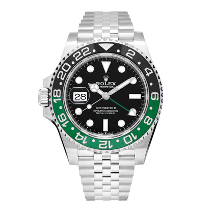 Rolex Stainless Steel 40mm Oyster Perpetual Date GMT Master Ⅱ Sprite Watch 126720VTNR 1 of 5