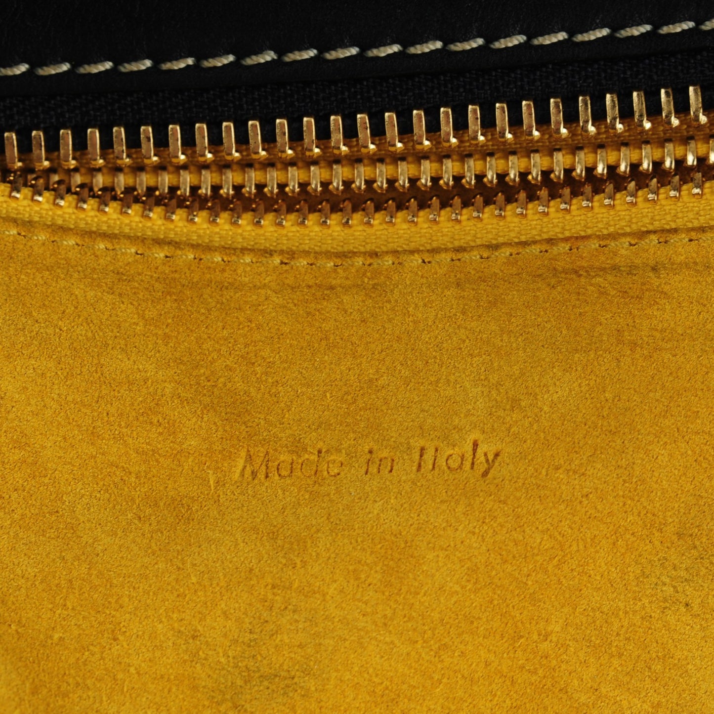 Smooth Calfskin Medium Envelope Luggage Navy