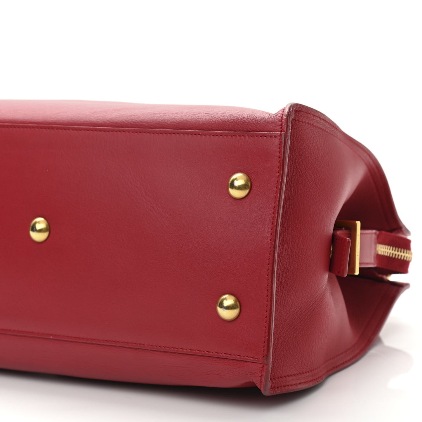 Smooth Calfskin Medium Y Ligne Cabas Red