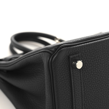 Hermes Togo Birkin 25 Black 9 of 13