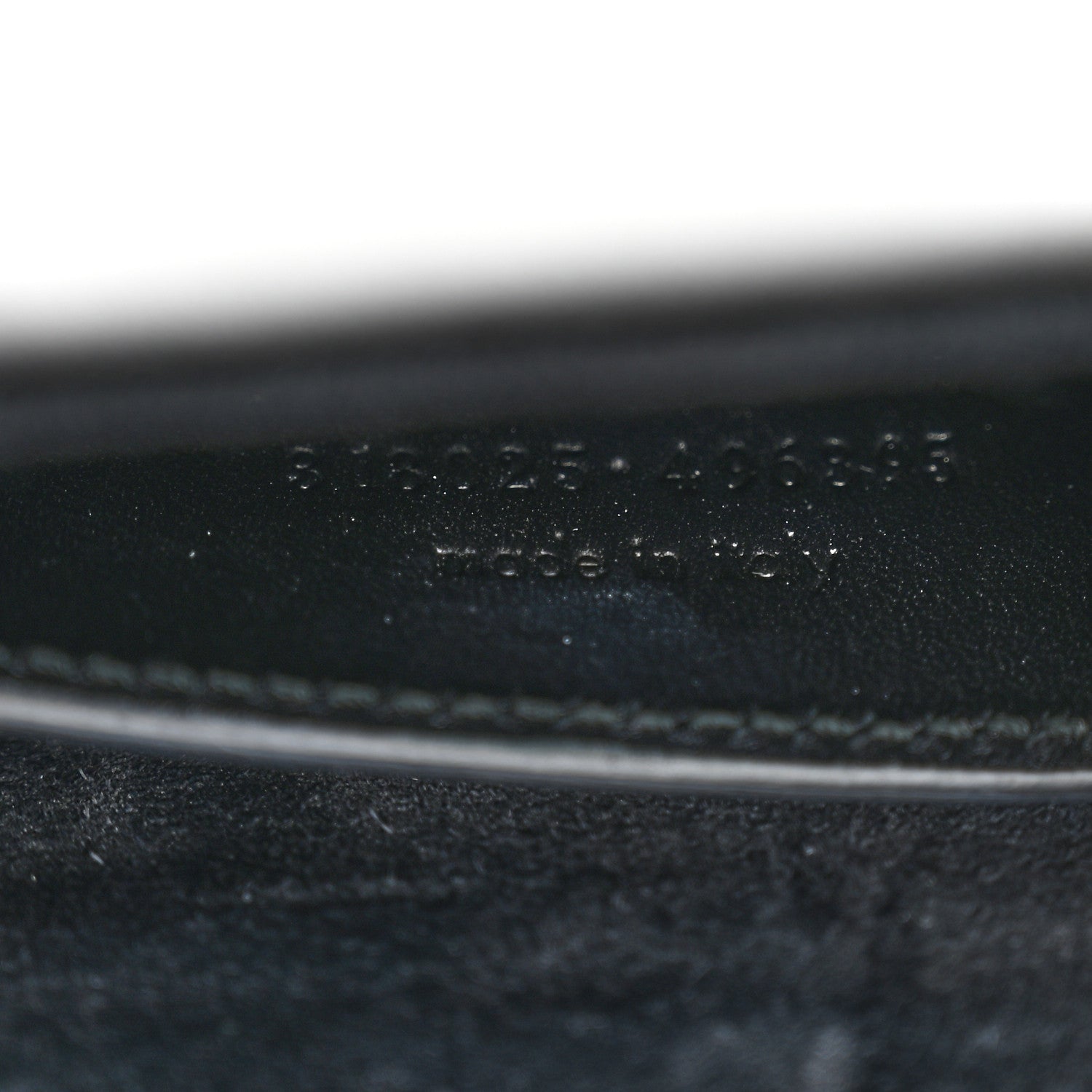 Saint Laurent Calfskin Medium Classic Lulu Bag Black White 8 of 11