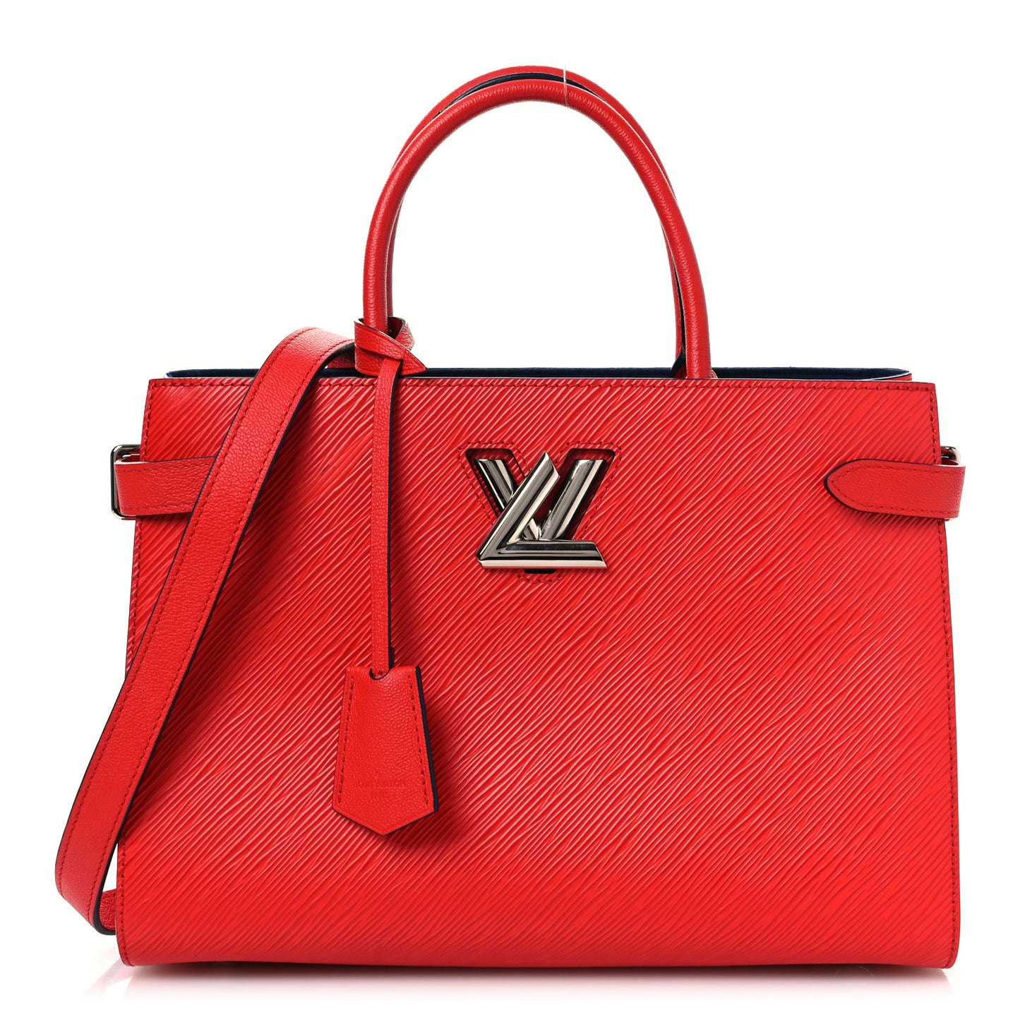 Epi Twist Tote Coquelicot