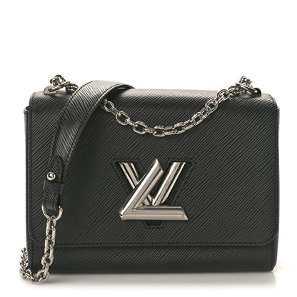 Louis Vuitton Epi Twist Shoulder Bag MM Black 1 of 10
