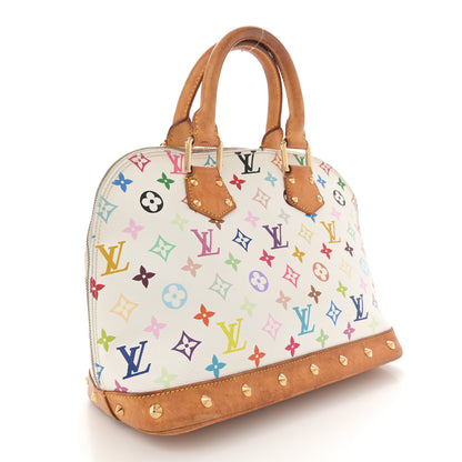 Louis Vuitton Monogram Multicolor Alma White 2 of 19