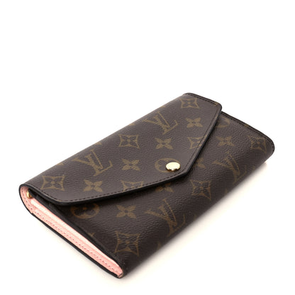 Louis Vuitton Monogram Sarah Wallet NM Rose Ballerine 4 of 7