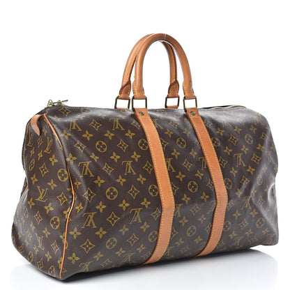 Louis Vuitton Monogram Keepall 45 3 of 15