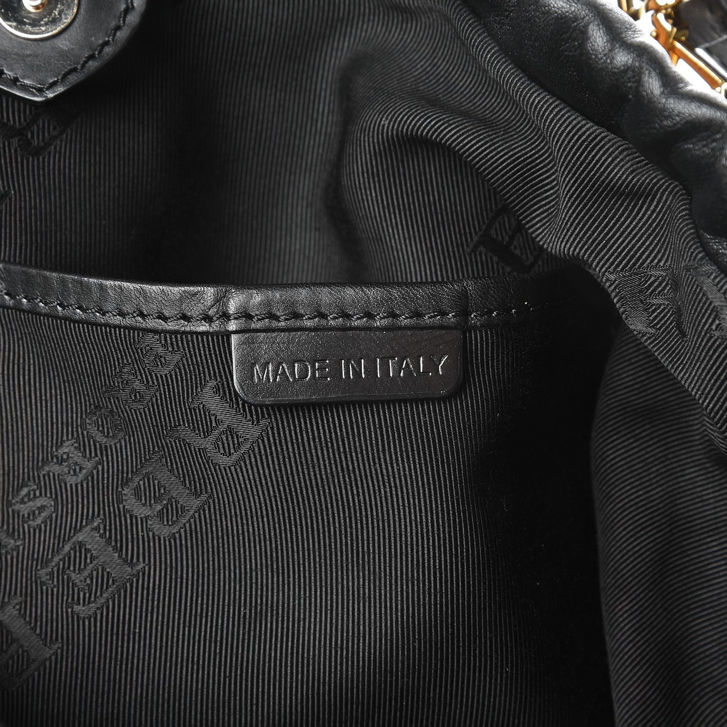 Prorsum Calfskin Calf Hair Small Dinton Satchel Black