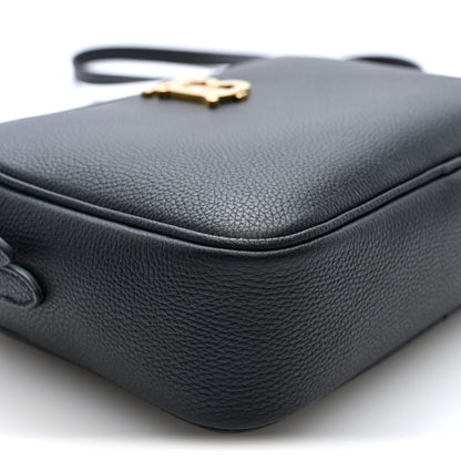 Burberry Grained Calfskin TB Large Camera Bag Black Black 8 of 9