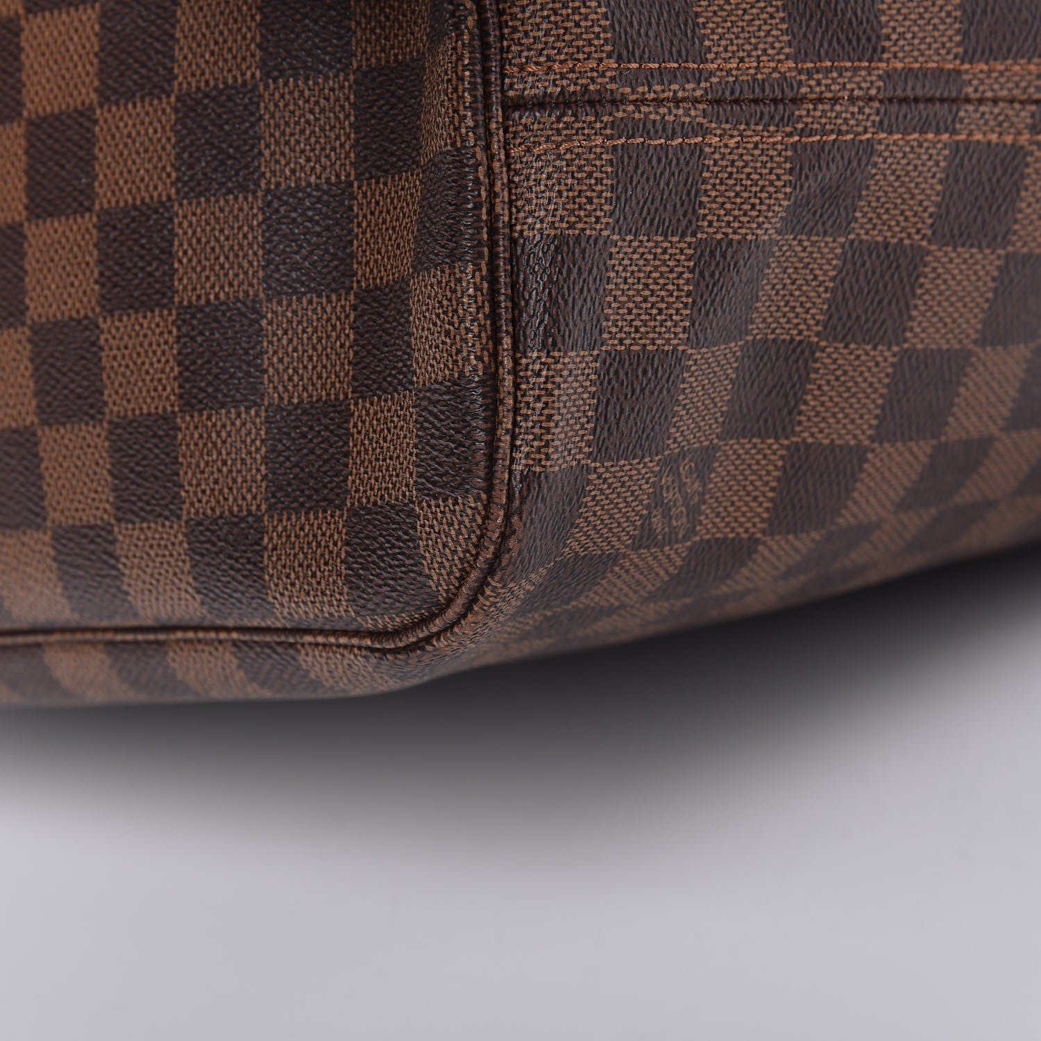 Louis Vuitton Damier Ebene Neo Neverfull MM Rose Ballerine 17 of 17