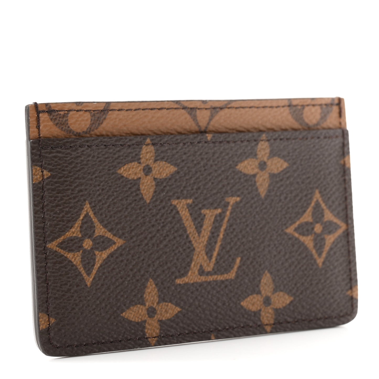 Reverse Monogram Card Holder