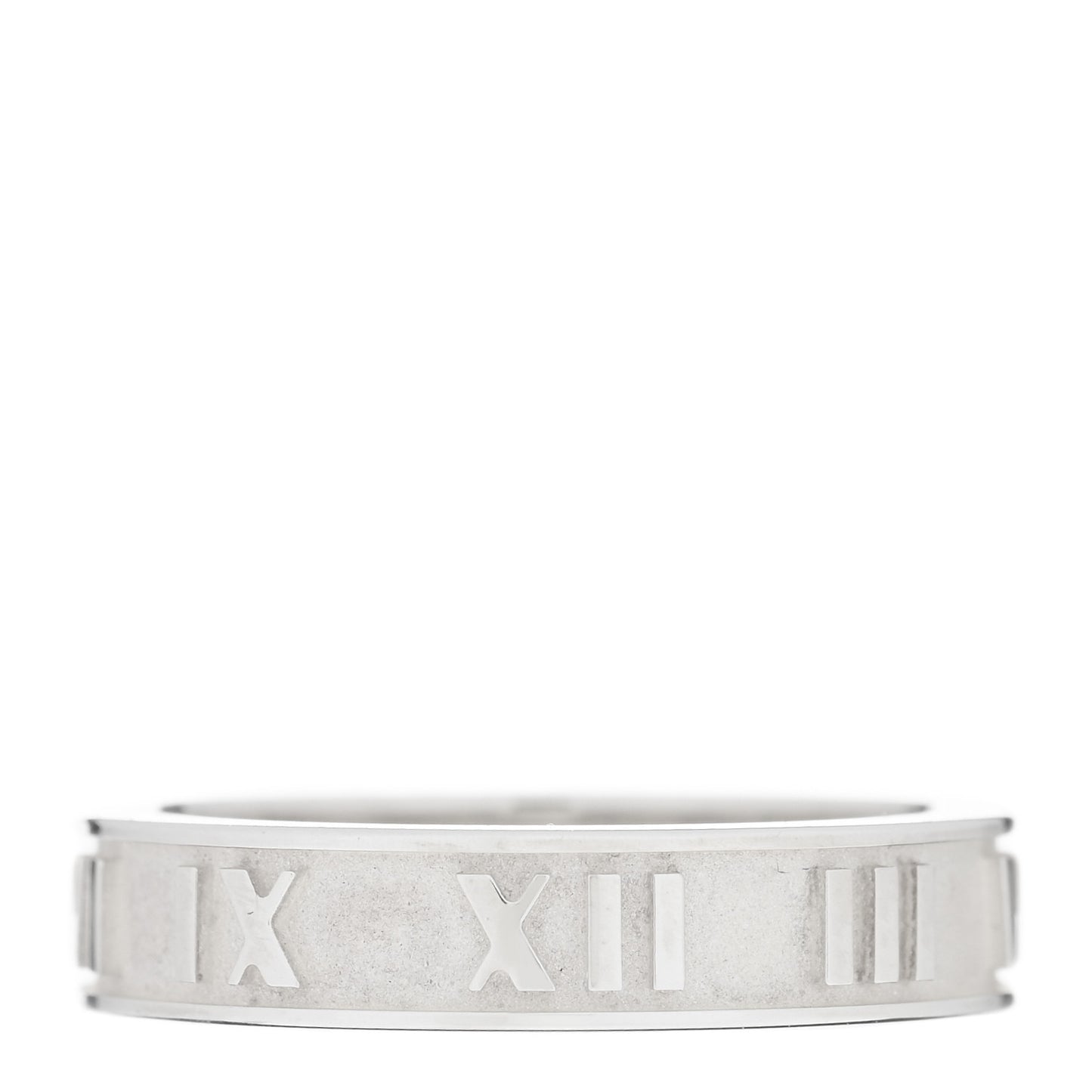 Sterling Silver Narrow Atlas Ring 48 4.5