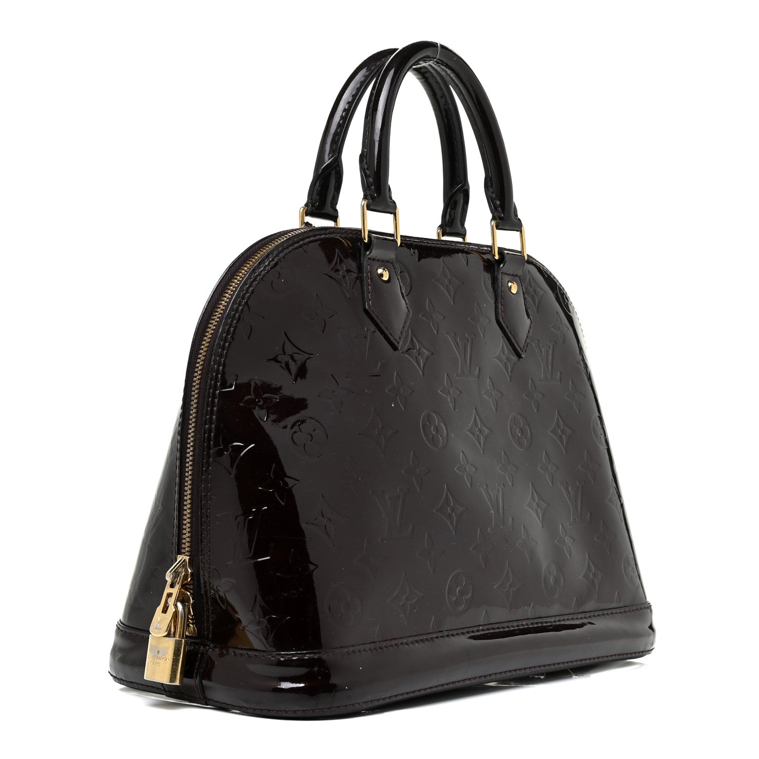 Louis Vuitton Vernis Alma PM Amarante 3 of 15