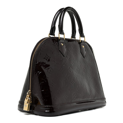 Louis Vuitton Vernis Alma PM Amarante 3 of 15