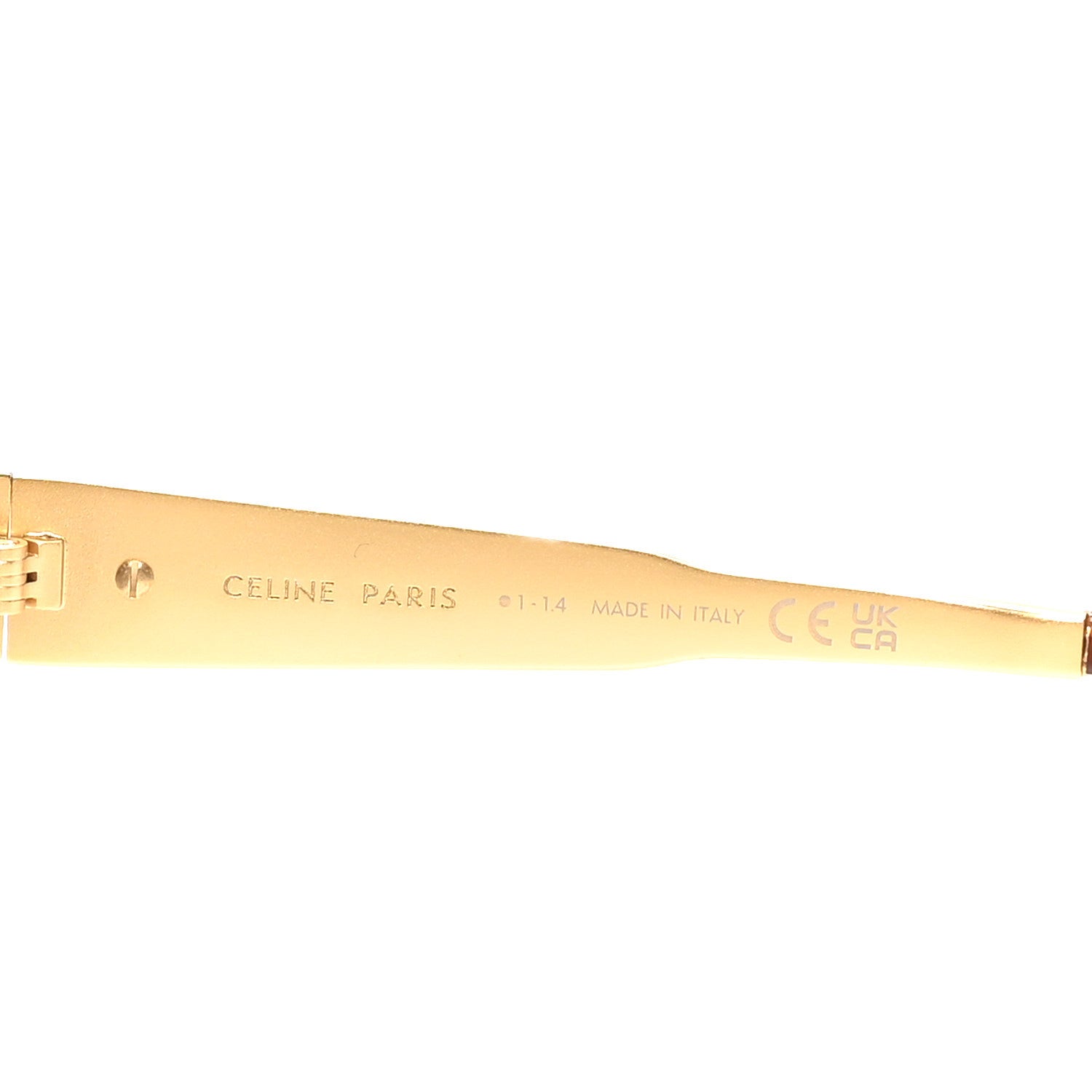 Celine Metal Triomphe 03 Sunglasses CL40281U Gold 5 of 7